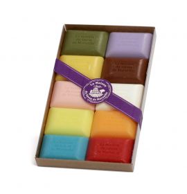 10件25g迷你堅果油香薰皂禮品裝