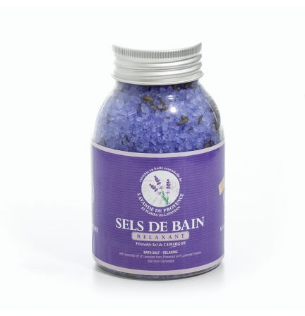 法國薰衣草精油沐浴鹽(加薰衣草花)
